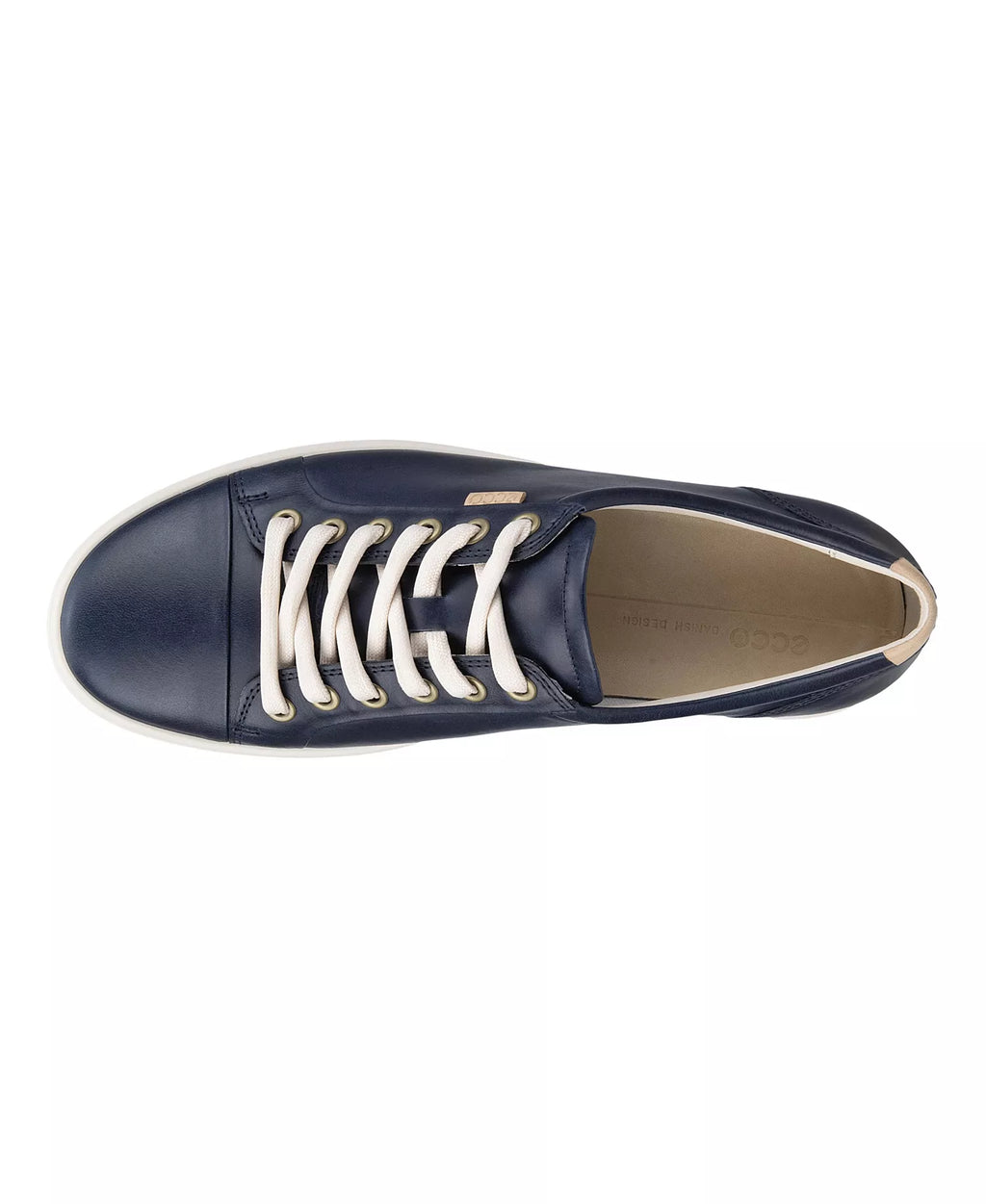 Ecco Soft 7 Leather Lace-Up Casual Sneakers