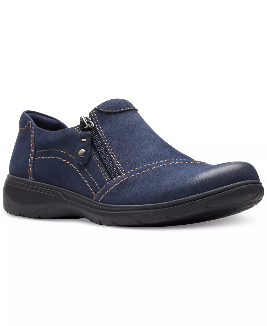 Clarks Women's Carleigh Ray Round-Toe Side-Zip Shoes
