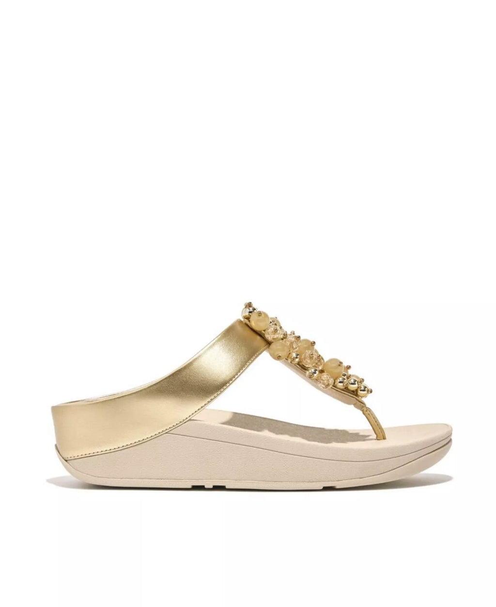 FitFlop Women's Fino Bauble-Bead Toe-Post Sandals