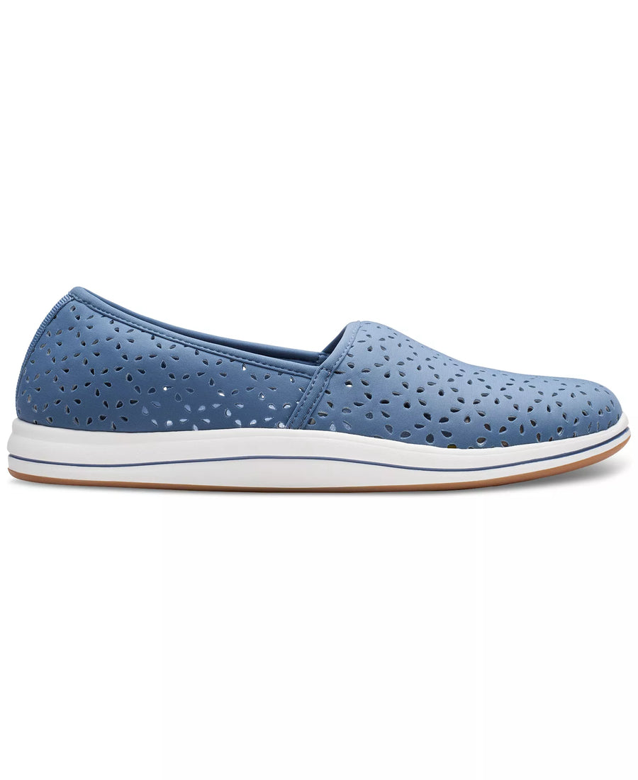 Clarks Women's Cloudsteppers Breeze Emily Perforated Loafer Flats