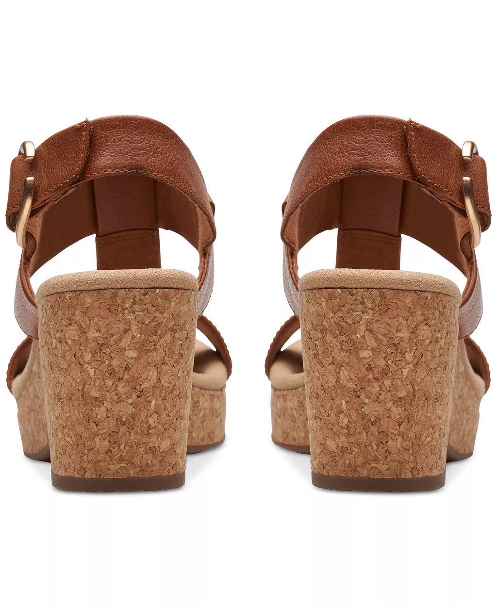 Clarks Giselle Style Wedge Heel Platform Sandals