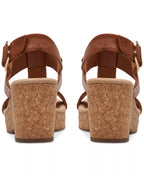 Clarks Giselle Style Wedge Heel Platform Sandals
