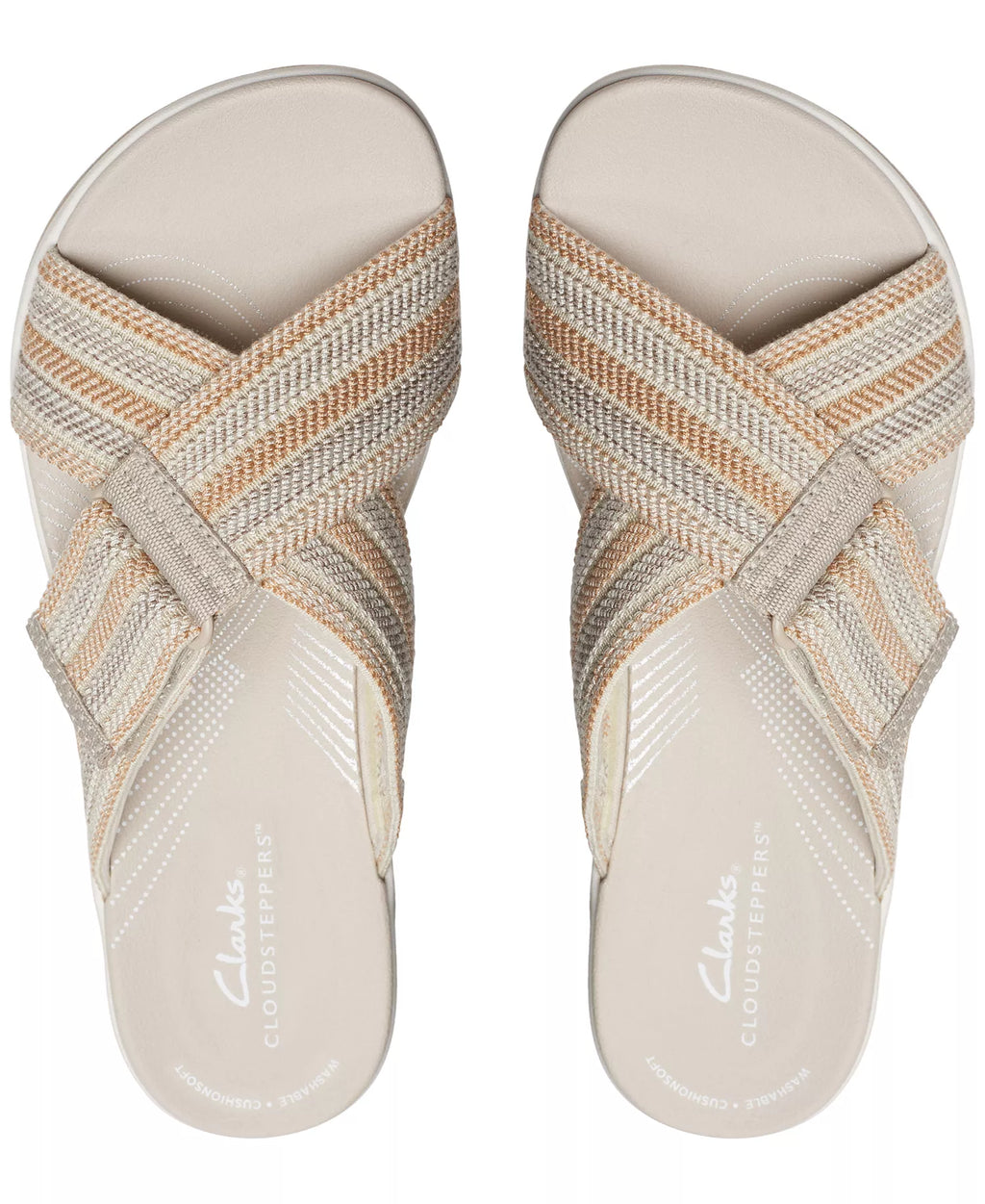 Clarks Women's Cloudsteppers Arla Wave Sandals