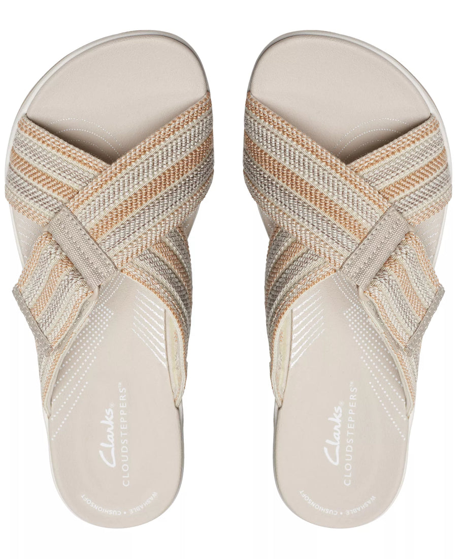 Clarks Women's Cloudsteppers Arla Wave Sandals