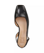 Naturalizer Women's Jayla Mid-Heel Square Toe Slingback Pumps