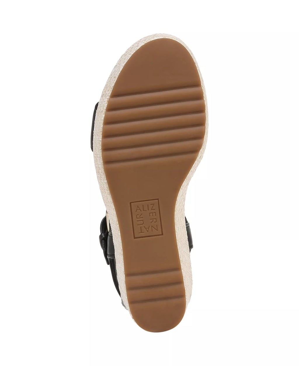 Naturalizer Women's Stella Open Round Toe Buckle Wedge Sandals