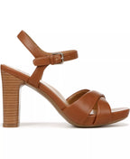 Naturalizer Women's Morgan Open Square Toe Platform Dress Sandals