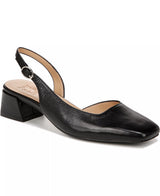 Naturalizer Women's Jayla Mid-Heel Square Toe Slingback Pumps
