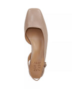 Naturalizer Women's Jayla Mid-Heel Square Toe Slingback Pumps