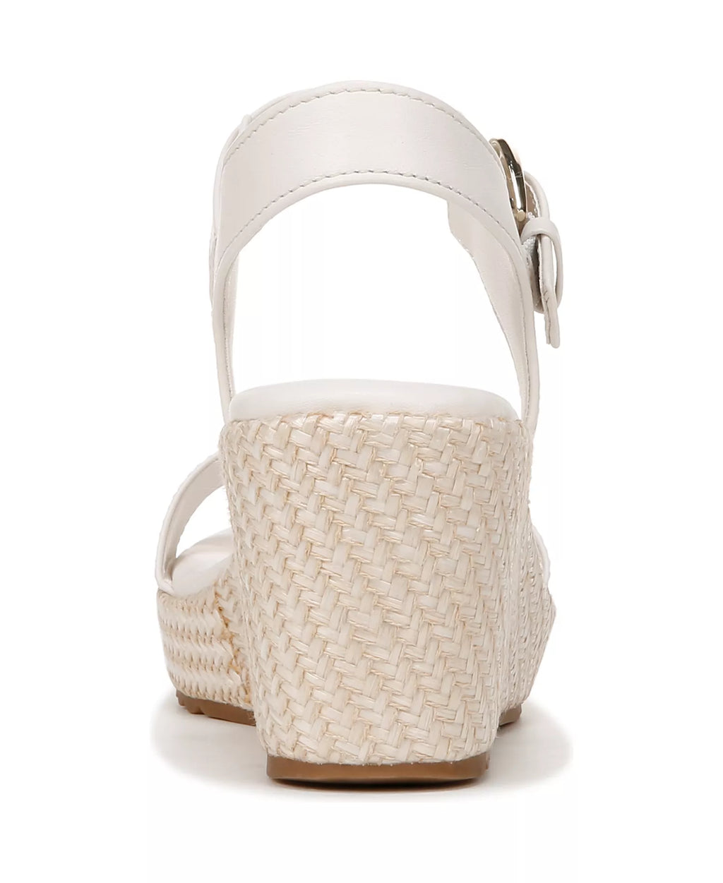 Naturalizer Women's Stella Open Round Toe Buckle Wedge Sandals