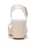 Naturalizer Women's Stella Open Round Toe Buckle Wedge Sandals