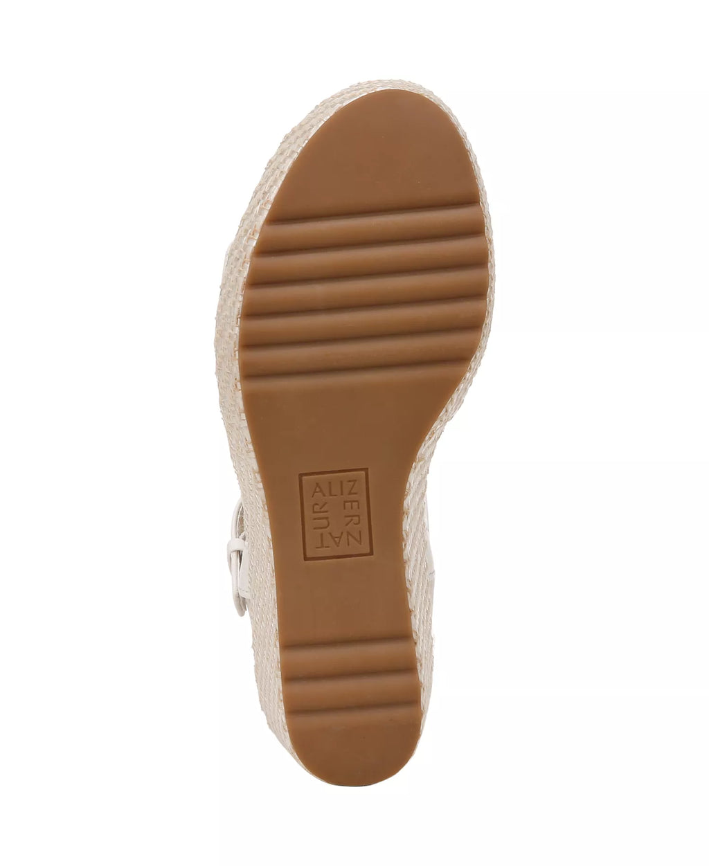 Naturalizer Women's Stella Open Round Toe Buckle Wedge Sandals