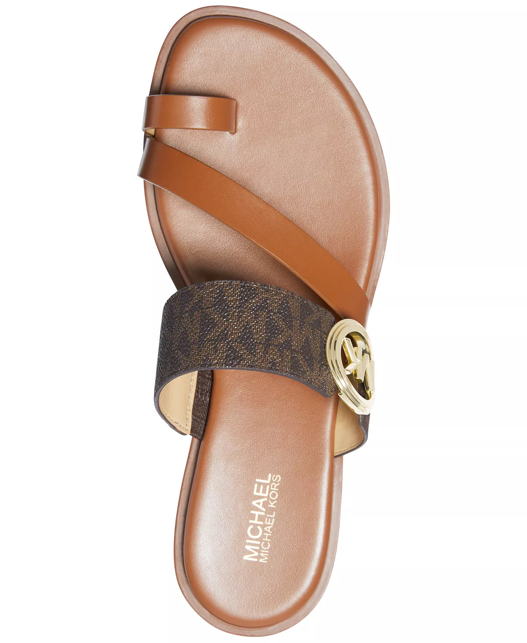 Michael Kors Michael Kors Women's Vera Toe-Ring Slip-On Flat Sandals