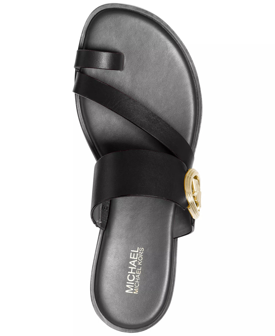 Michael Kors Michael Kors Women's Vera Toe-Ring Slip-On Flat Sandals