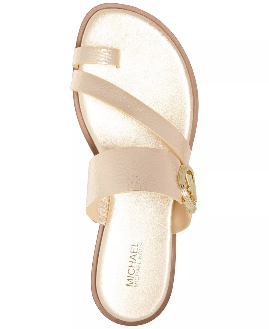 Michael Kors Michael Kors Women's Vera Toe-Ring Slip-On Flat Sandals