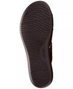 Clarks Laurieann Ruby Scalloped Twist Strap Slide Sandals