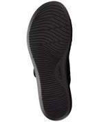 Clarks Laurieann Ruby Scalloped Twist Strap Slide Sandals