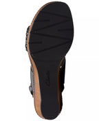 Clarks Seannah Step Woven Strap Clog-Style Platform Sandals 