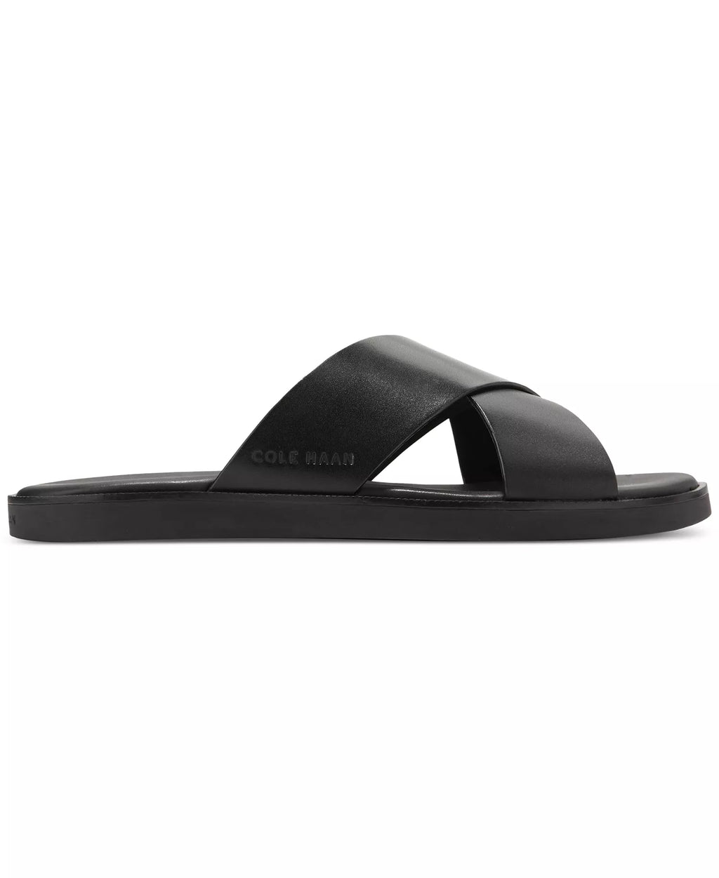 Cole Haan Men's Nantucket Cross Strap Slip-On Slide Sandals