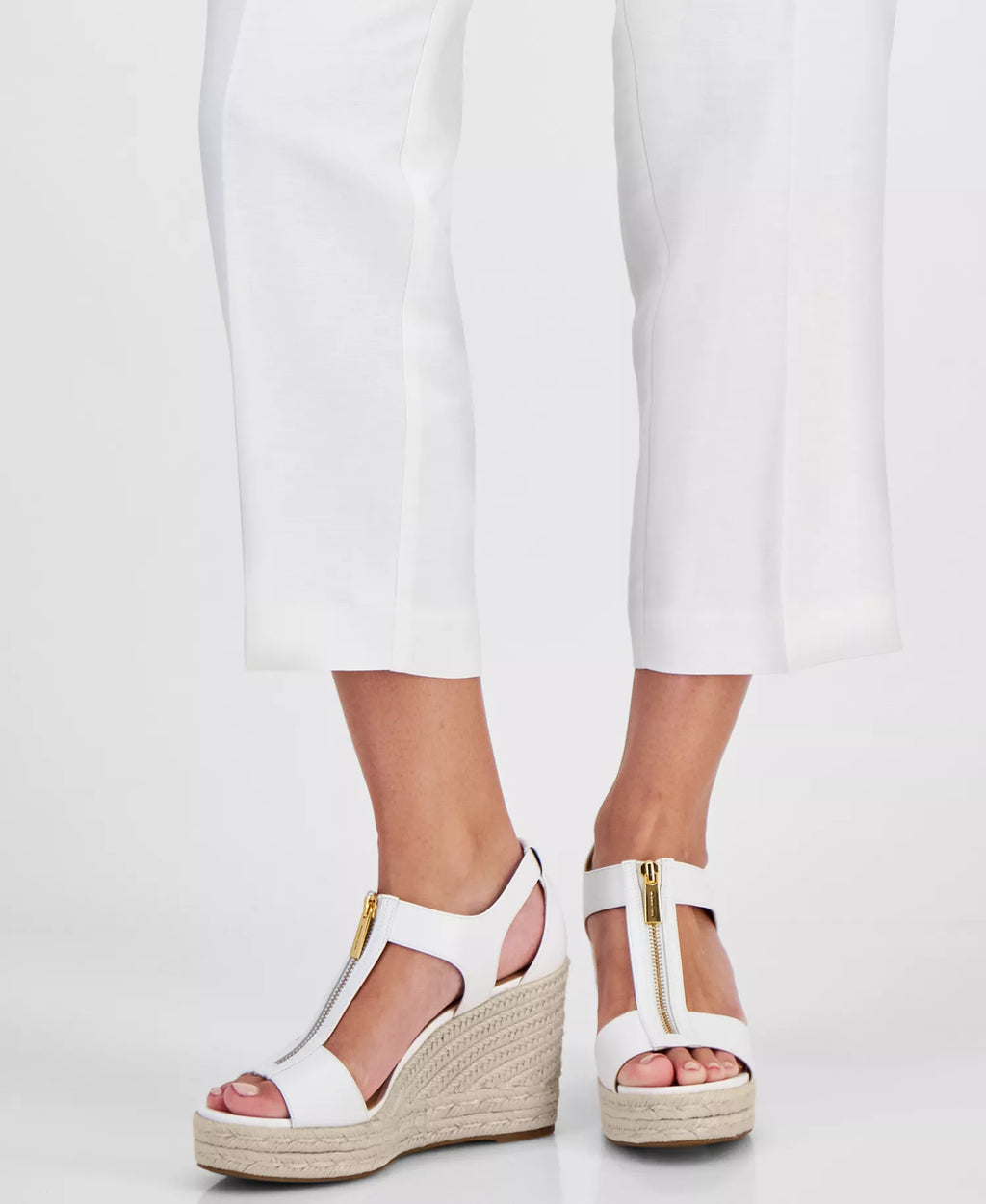 Michael Kors Michael Kors Women's Berkley Espadrille Mid Wedge Sandals