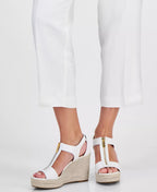 Michael Kors Michael Kors Women's Berkley Espadrille Mid Wedge Sandals