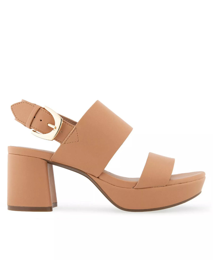 Aerosoles Women's Camilia Round Toe Platform Sandals