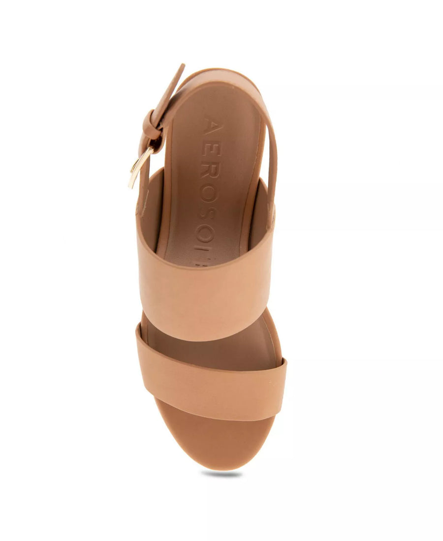 Aerosoles Women's Camilia Round Toe Platform Sandals