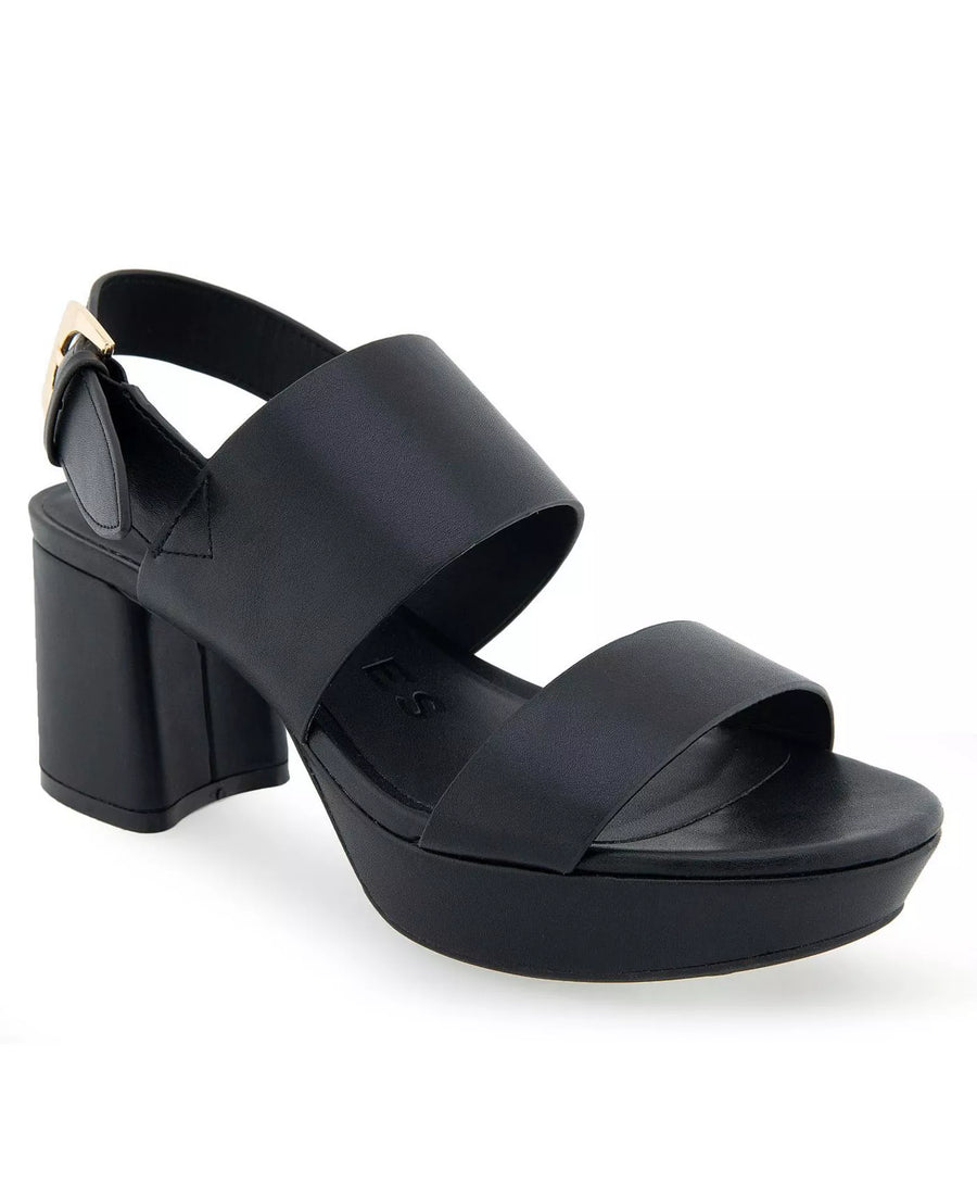 Aerosoles Women's Camilia Round Toe Platform Sandals