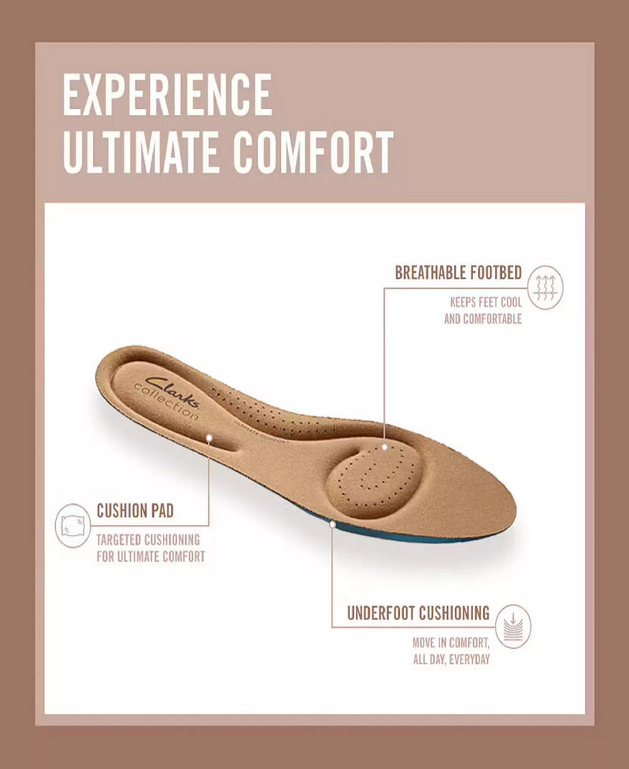 Clarks Women's Giselle Dove Wedge Sandals