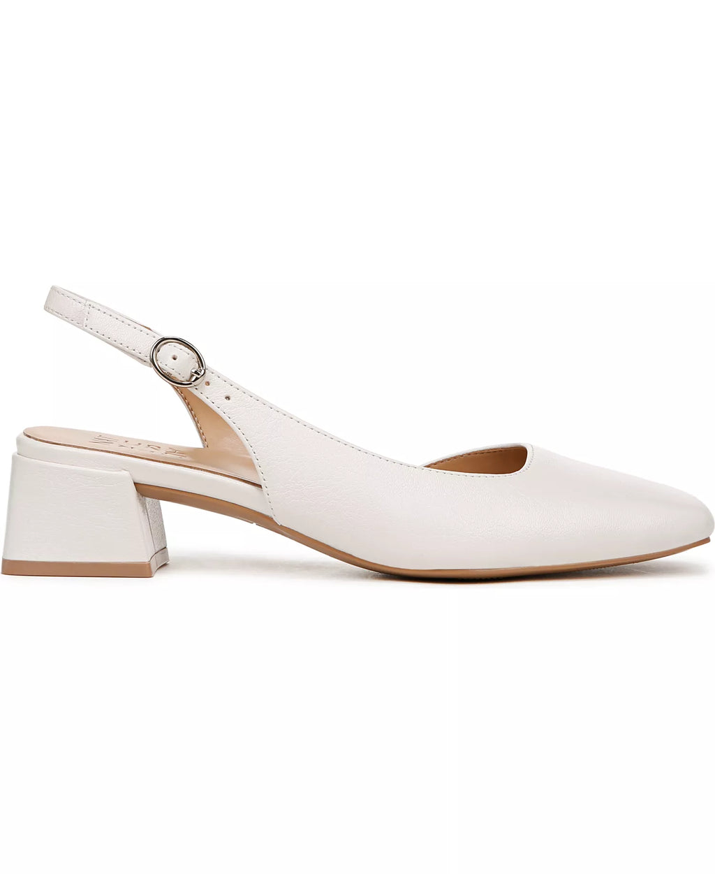 Naturalizer Women's Jayla Mid-Heel Square Toe Slingback Pumps