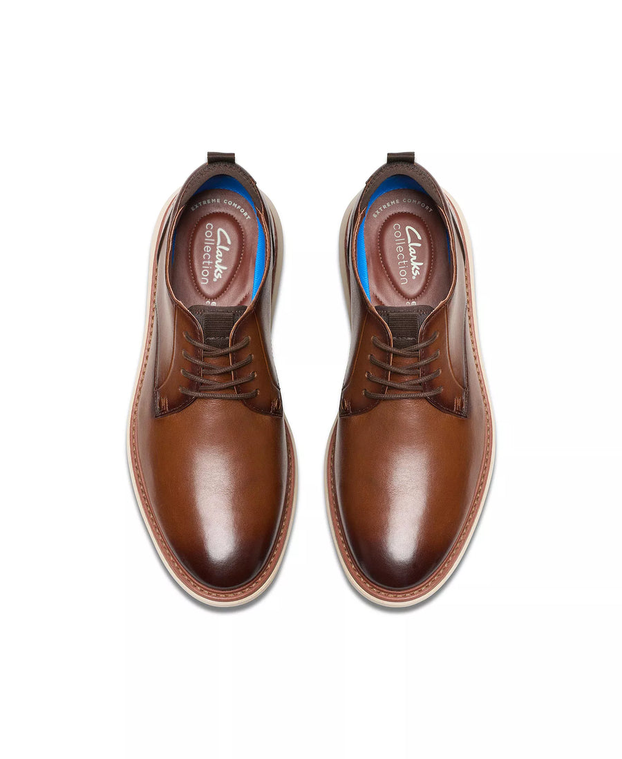 Clarks Collection Men's Brantin Plain Toe Dress Casual Shoes