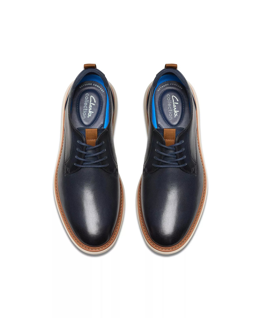 Clarks Collection Men's Brantin Plain Toe Dress Casual Shoes