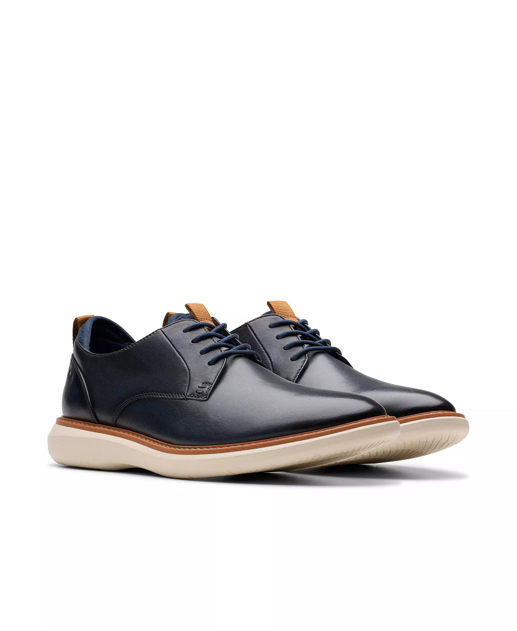 Clarks Collection Men's Brantin Plain Toe Dress Casual Shoes