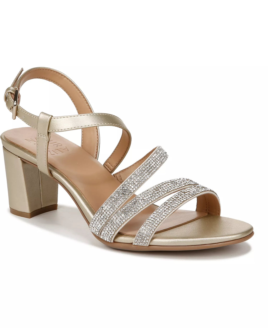 Naturalizer Women's Bridget 4 Rhinestone Strappy Sandals