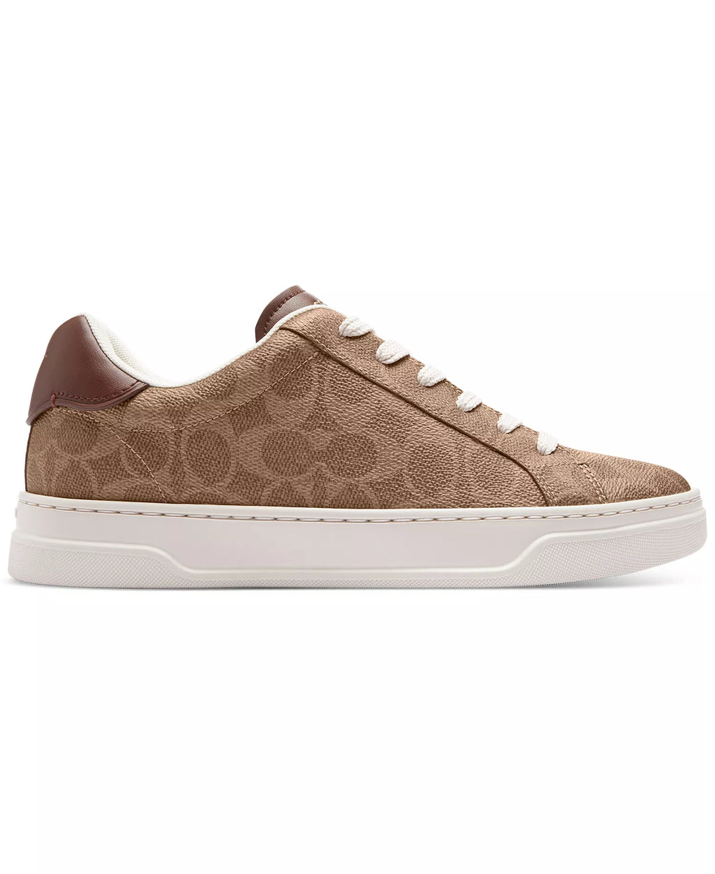Coach Women's High Line Update Signature Canvas Lace-Up Sneakers