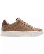 Coach Women's High Line Update Signature Canvas Lace-Up Sneakers