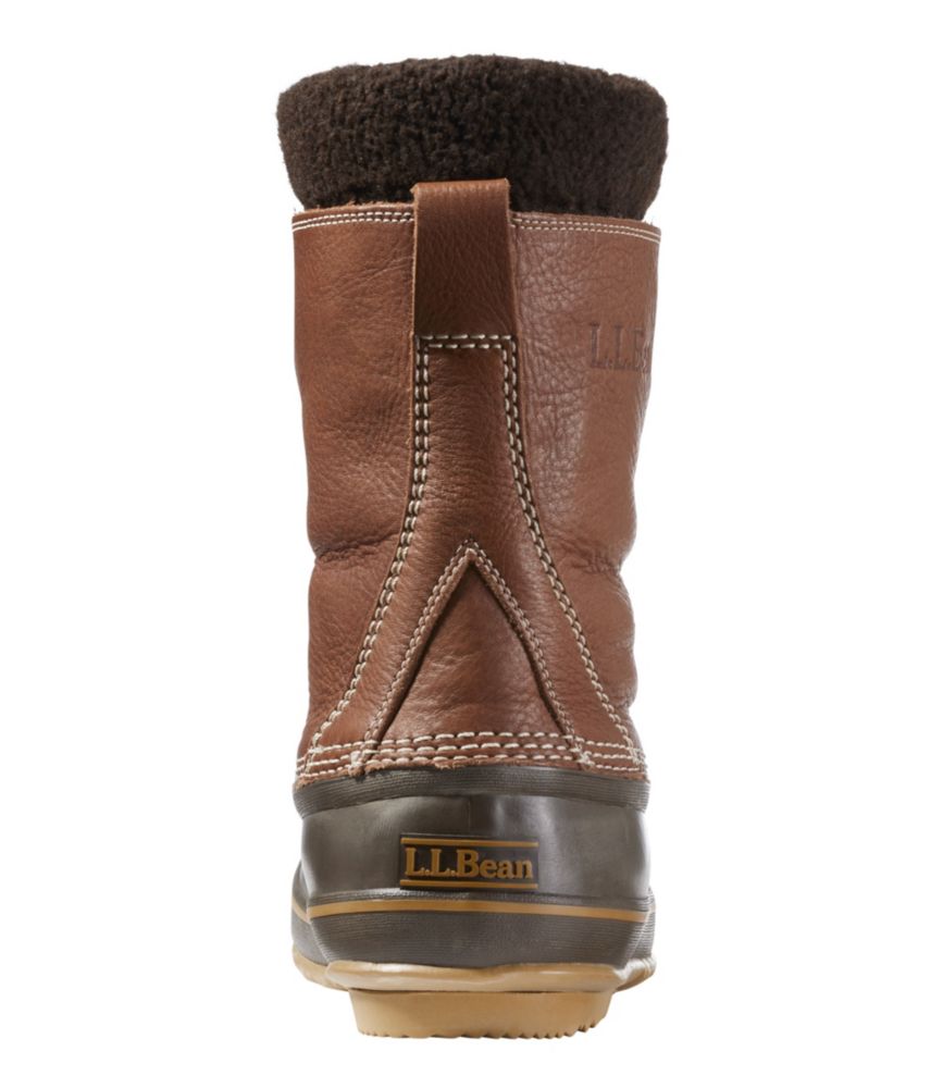 Men'S L.L.Bean Snow Boots With Tumbled Leather