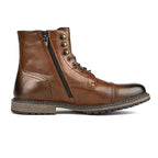 Bruno Marc Men's Motorcycle Combat Oxford Boots