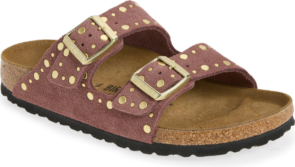 Birkenstock Arizona Rivets Studded Slide Sandal - Women's