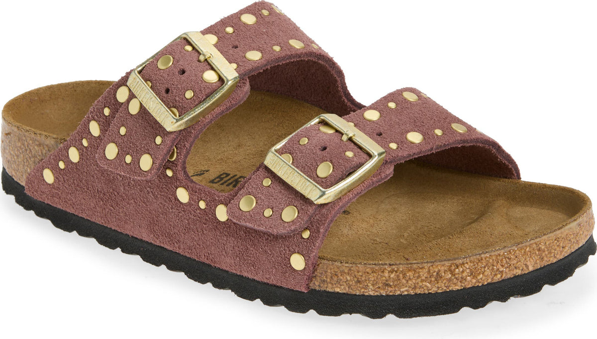 Birkenstock Arizona Rivets Studded Slide Sandal - Women's