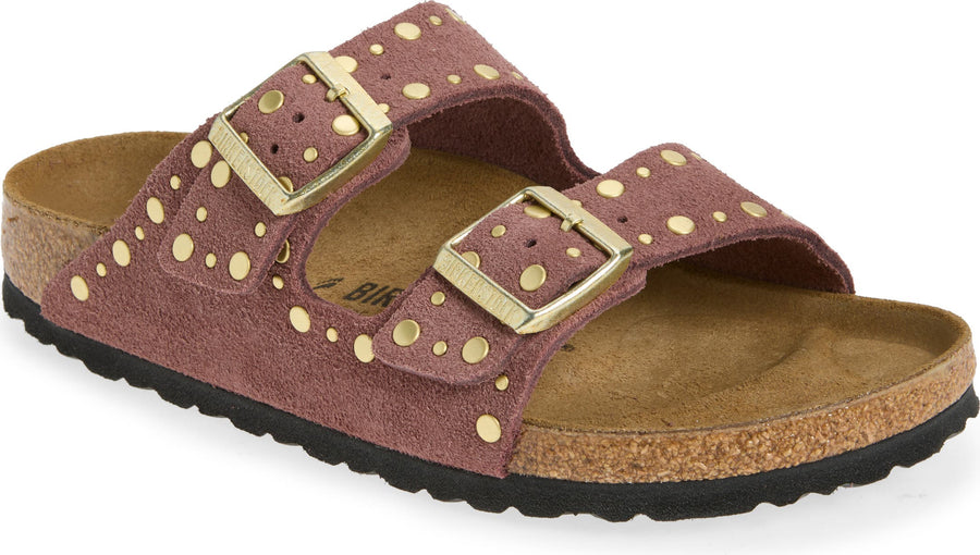 Birkenstock Arizona Rivets Studded Slide Sandal - Women's
