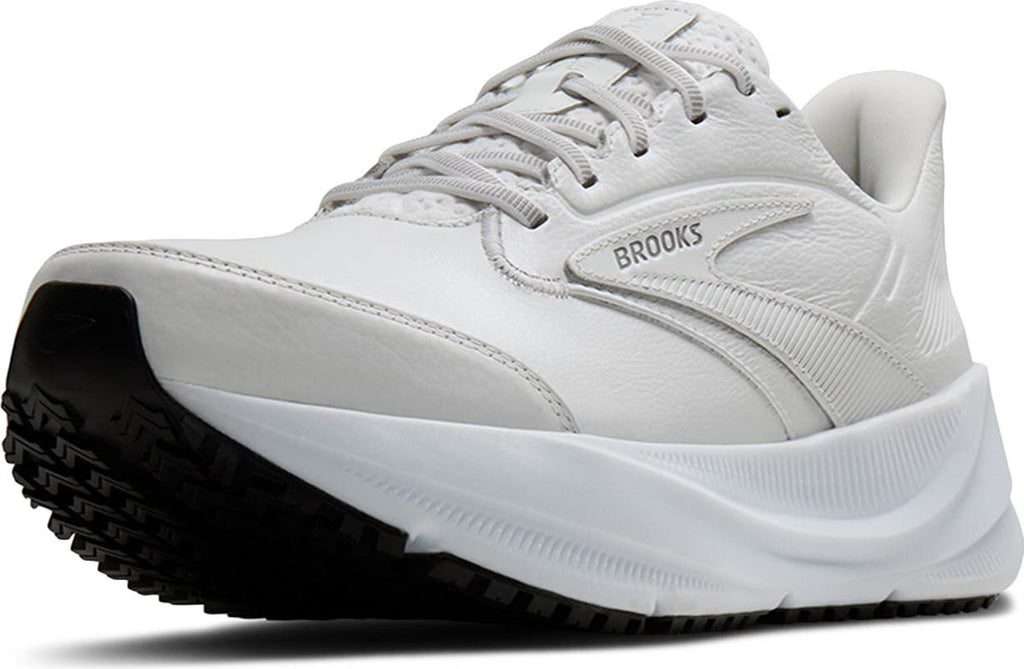 Brooks Ghost Max Slip Resistant Leather Walking Shoe - Men's