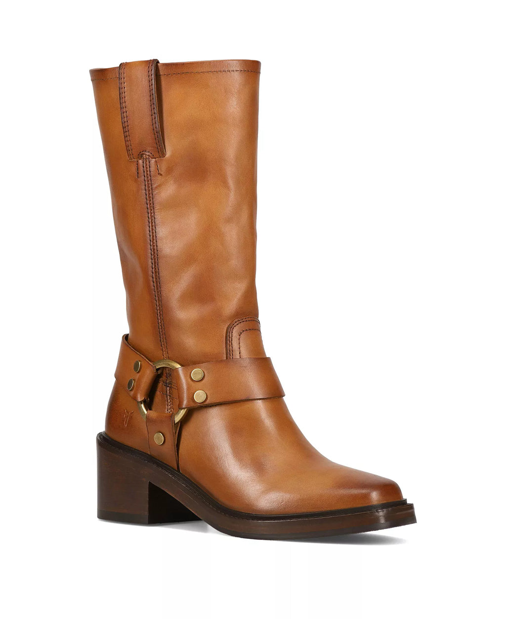 Frye Women's Kate Harness Block Heel Leather Boots