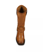 Frye Women's Kate Harness Block Heel Leather Boots