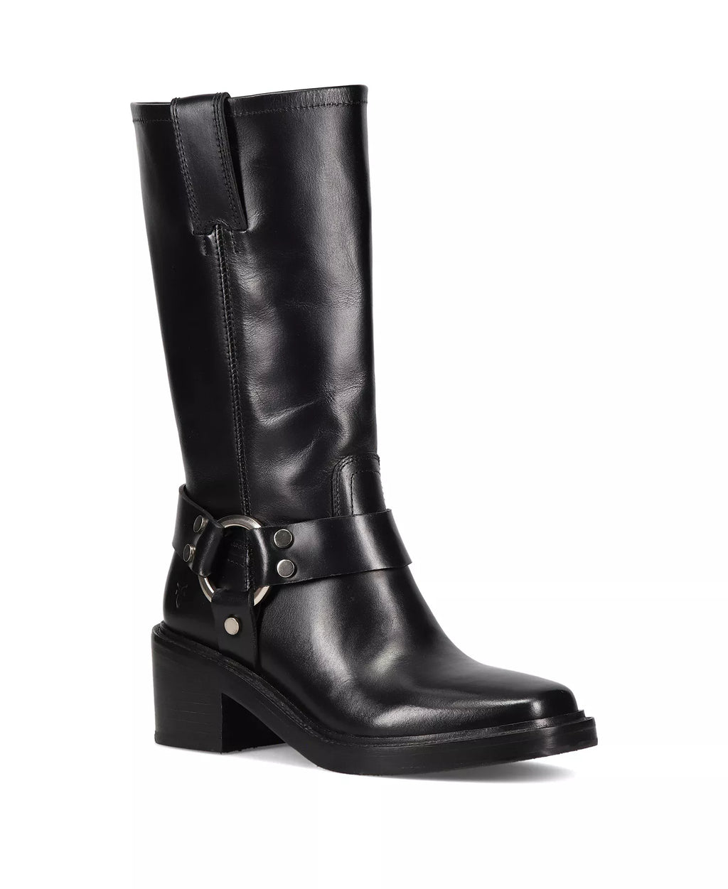 Frye Women's Kate Harness Block Heel Leather Boots