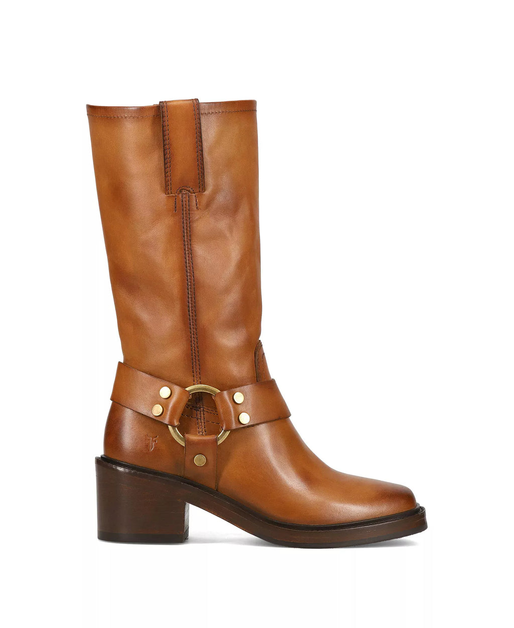 Frye Women's Kate Harness Block Heel Leather Boots