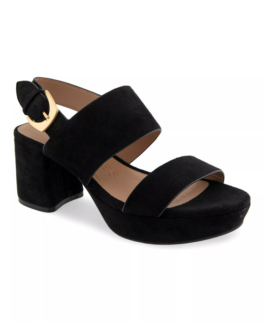 Aerosoles Women's Camilia Round Toe Platform Sandals