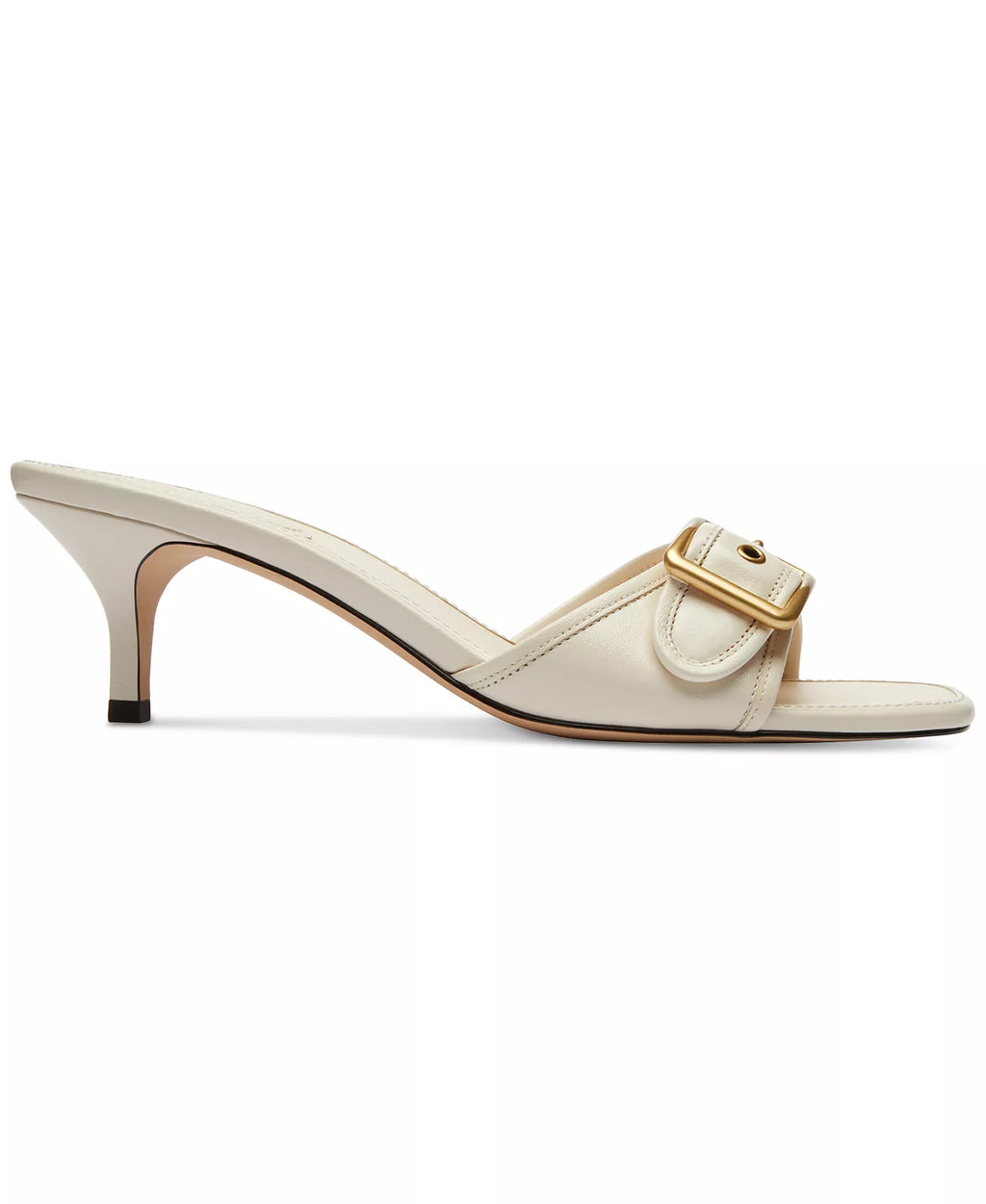 Coach Women's Margot Slip-On Kitten Heel Sandals