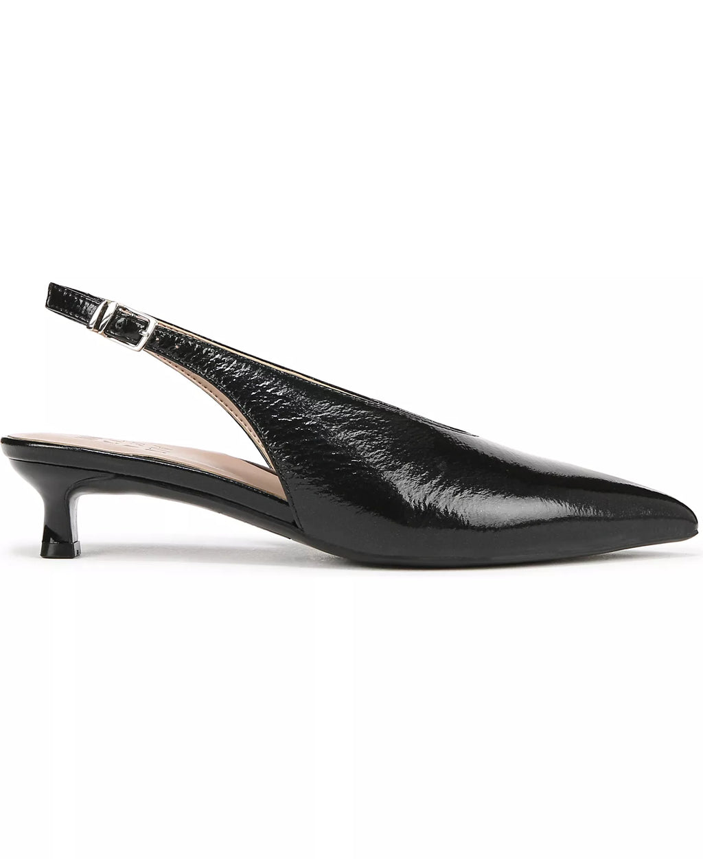 Naturalizer Women's Nicolette Pointed Toe Kitten Heel Slingback Pumps