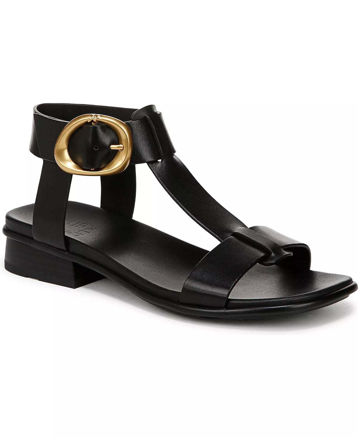 Naturalizer Women's Brandy T-Strap Block Heel Sandals